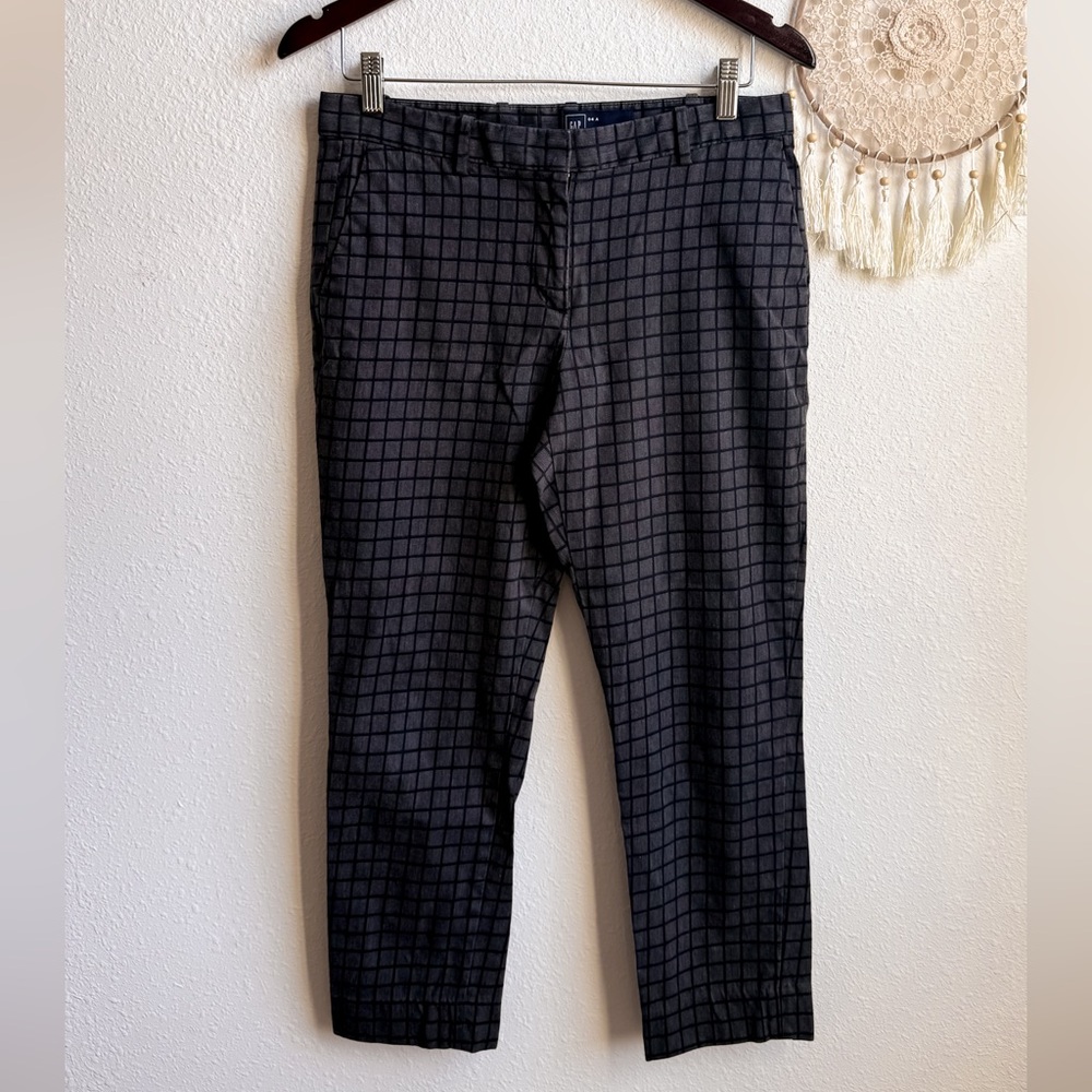 Gap slim crop pants 4 womens